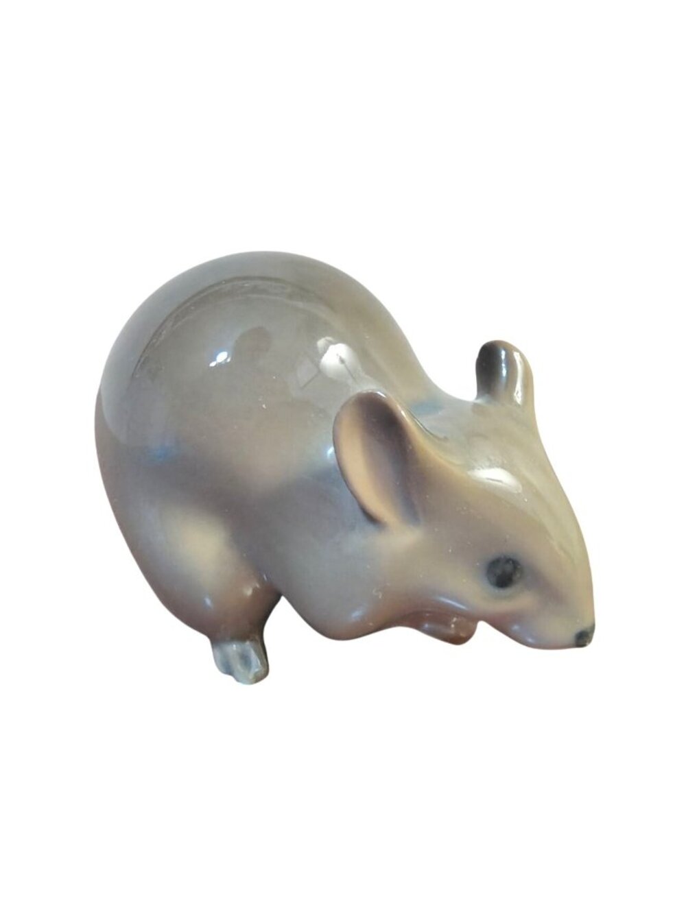 Royal Copenhagen Gray Mouse Figurine, Denmark, #2564, 3"